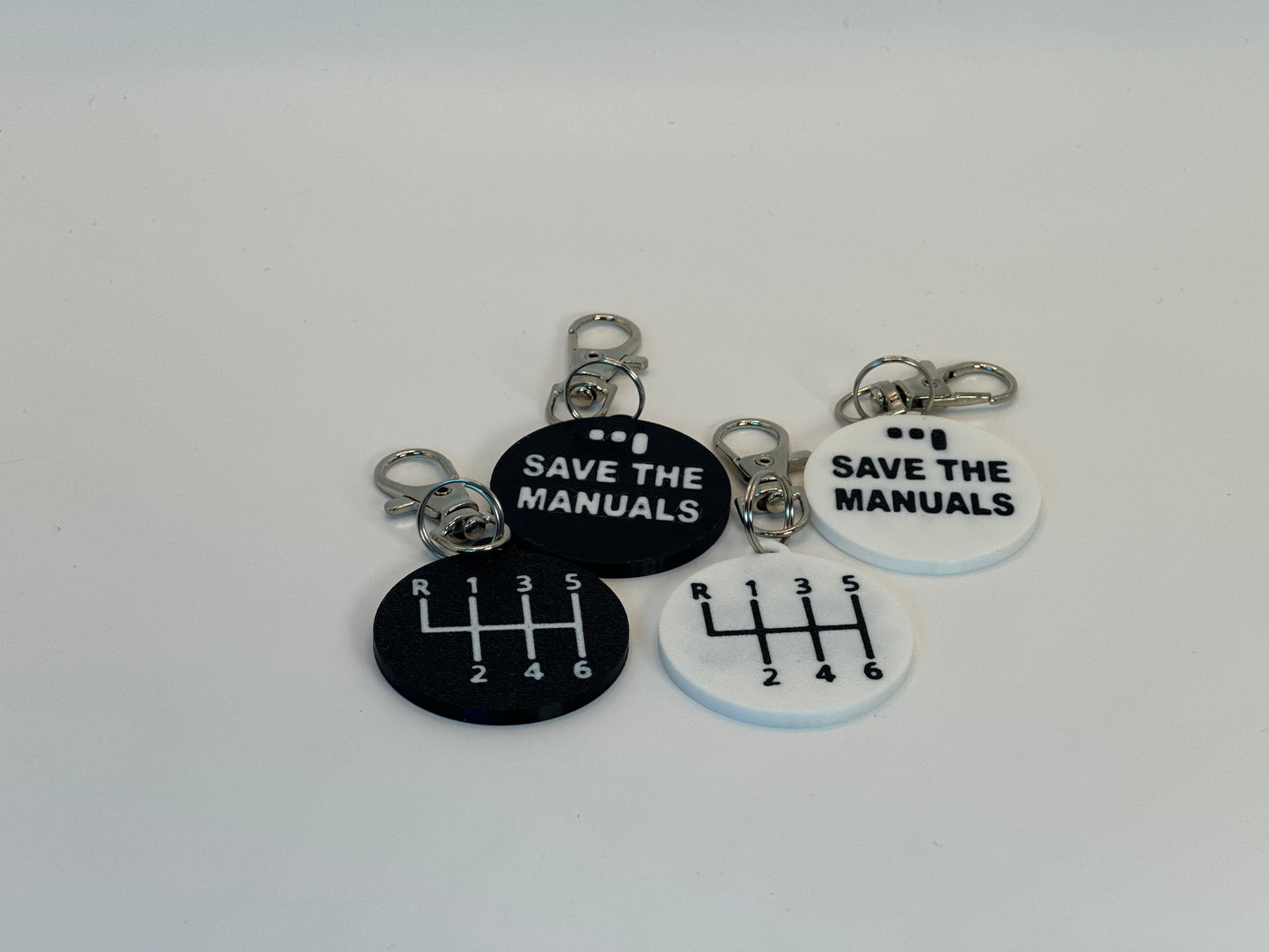 Save The Manuals Keychain