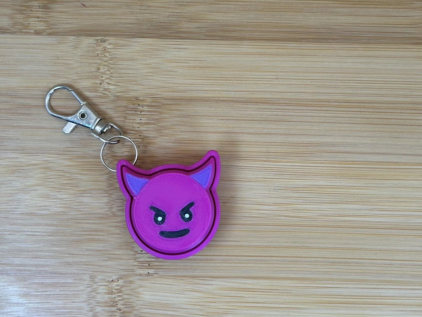 Taboo Emoji Clicker Fidget Keychain